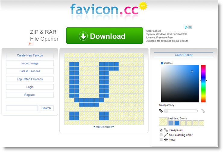 Favicon сделать из картинки